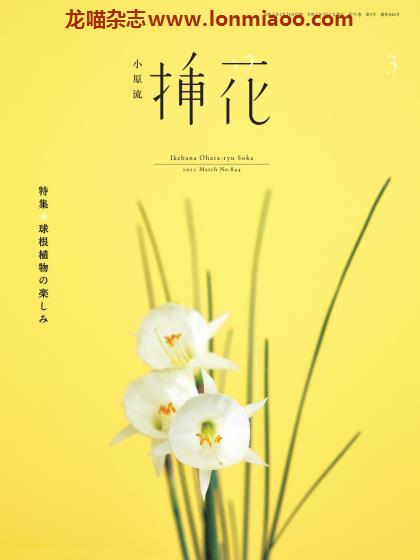 [日本版]小原流插花 PDF电子杂志 2021年3月刊